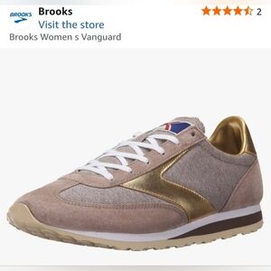 Brooks Vanguard Heritage Textile/Pigskin Leather Running Shoes Lightweight  7.5